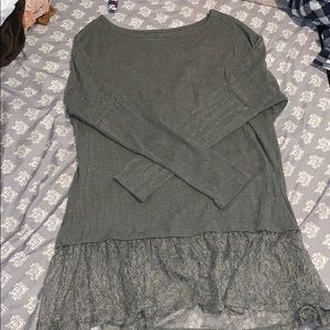 plain green altered state dress